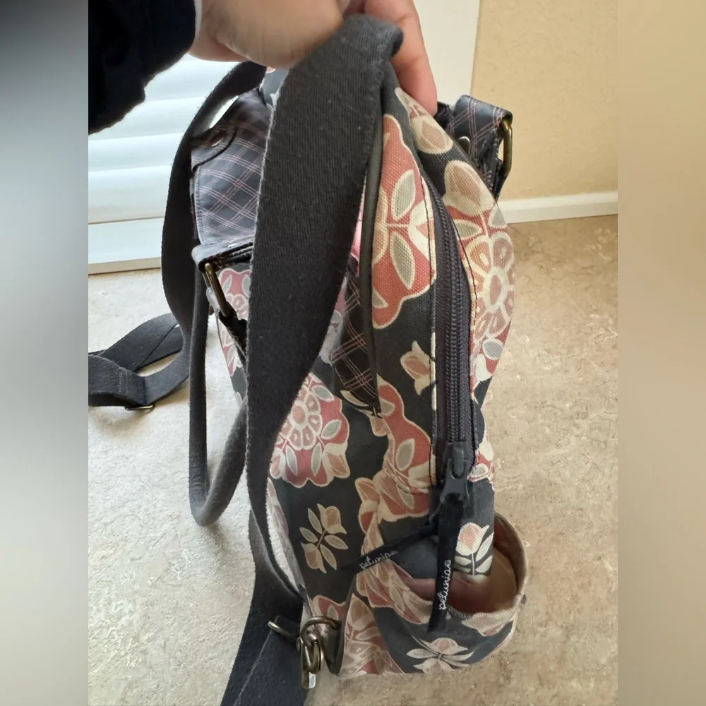 Petunia Pickle Bottom Floral & Plaid Diaper Bag
